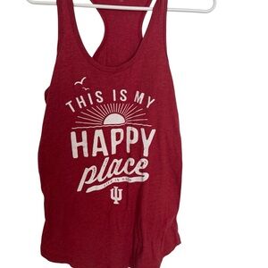 Life Is Good Women's Maroon Tank Top
